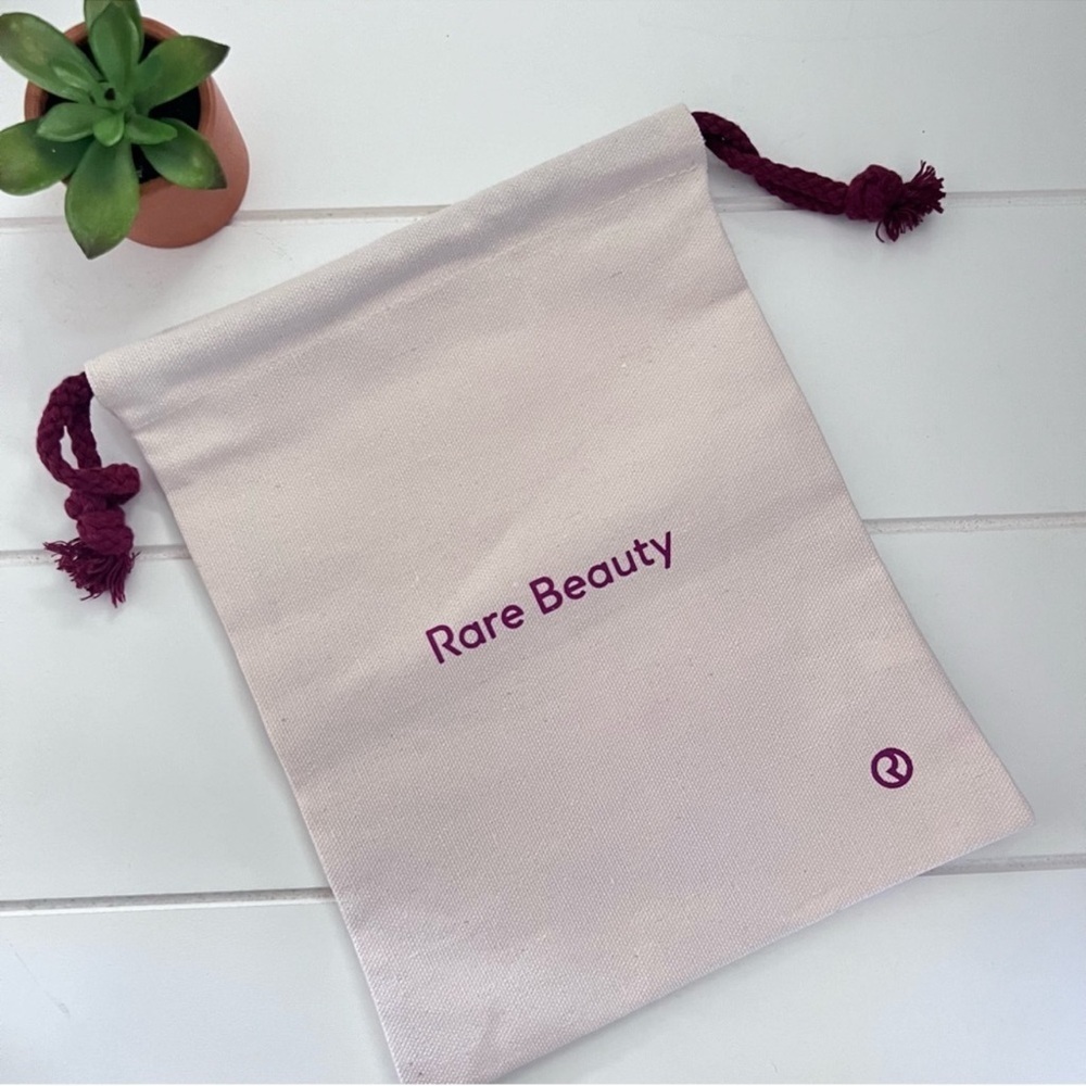 NWT rare beauty drawstring makeup bag